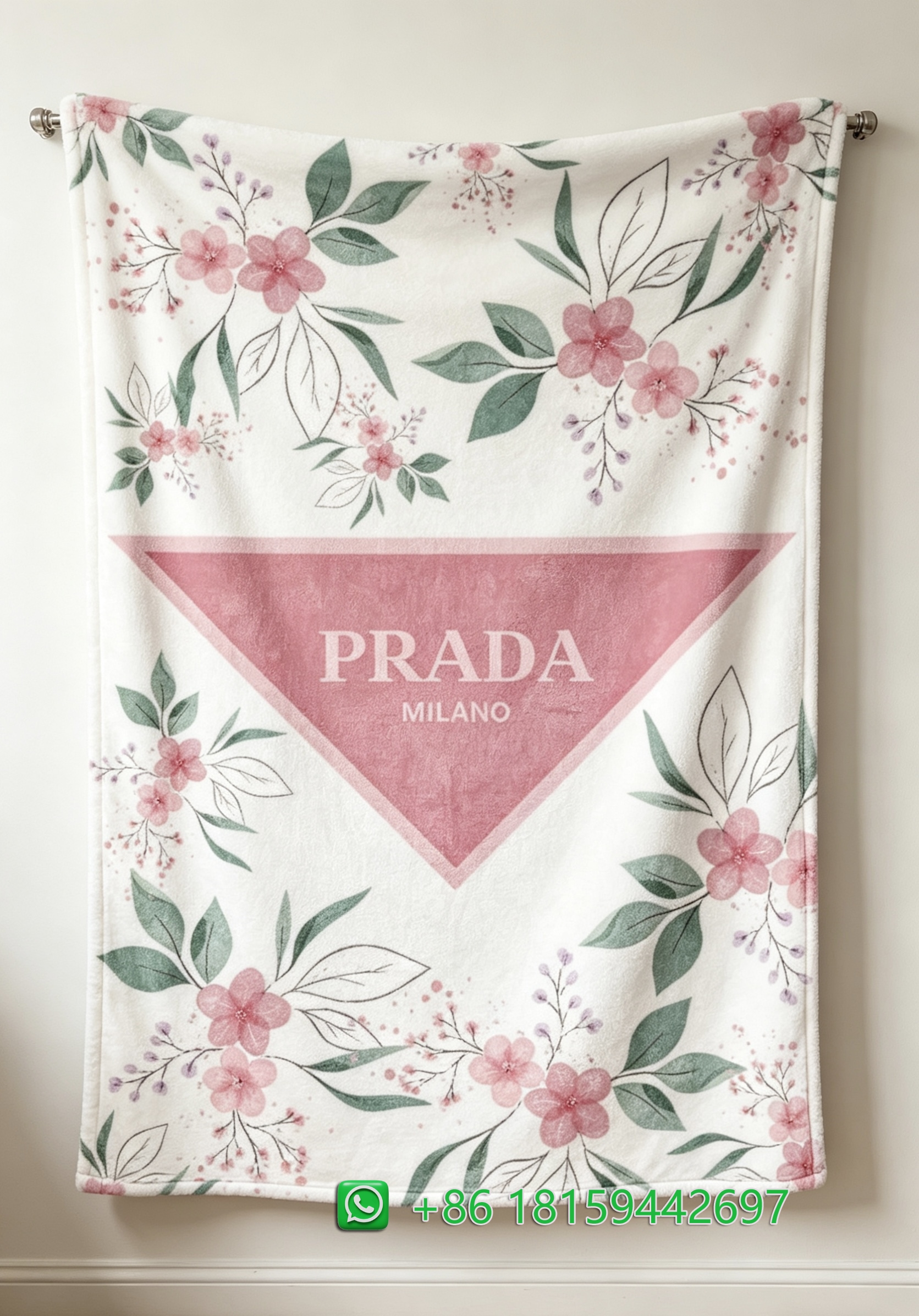 Prada Throw Blankets